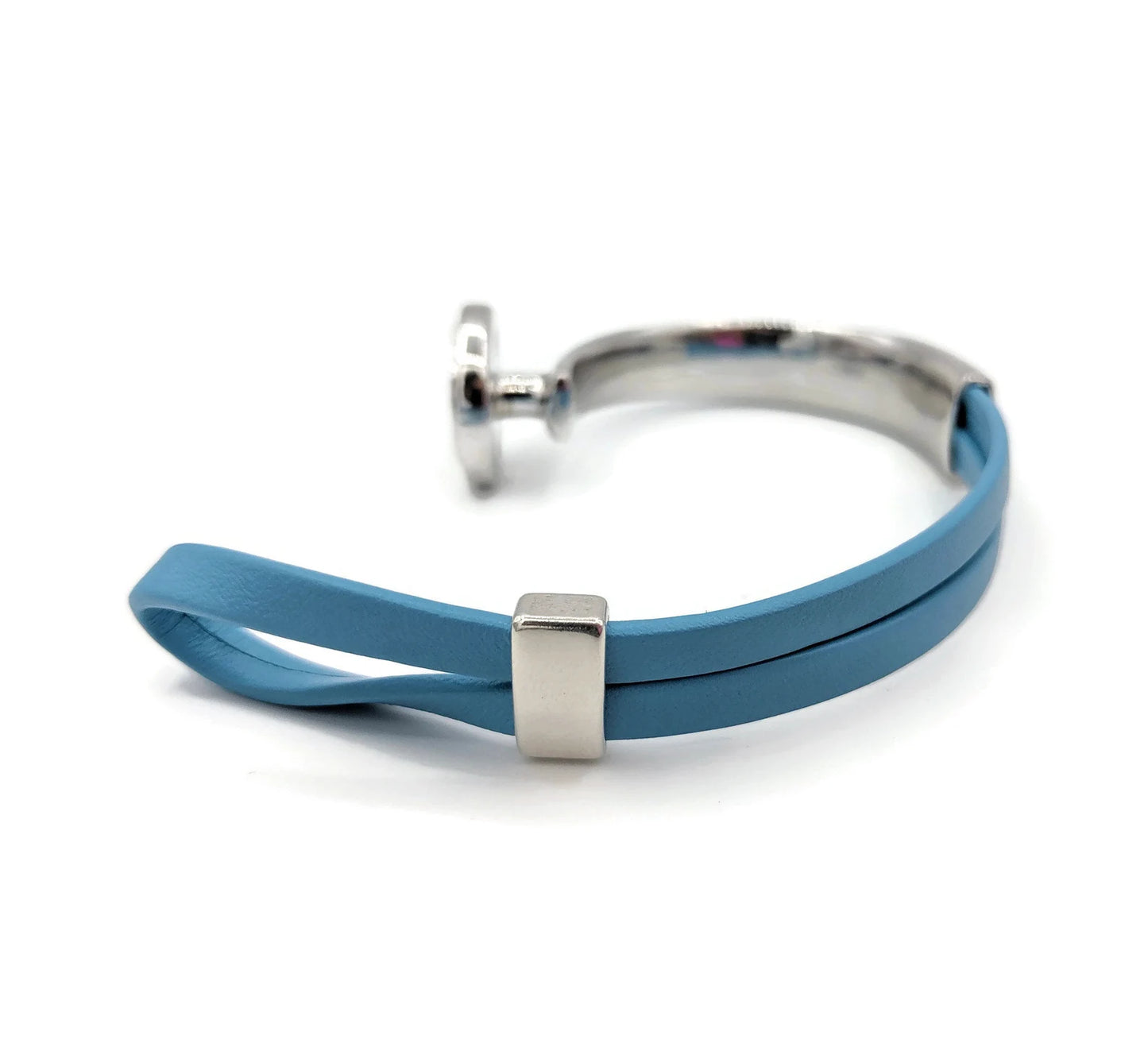 Prostate Cancer Tree of Life Half Cuff Bracelet