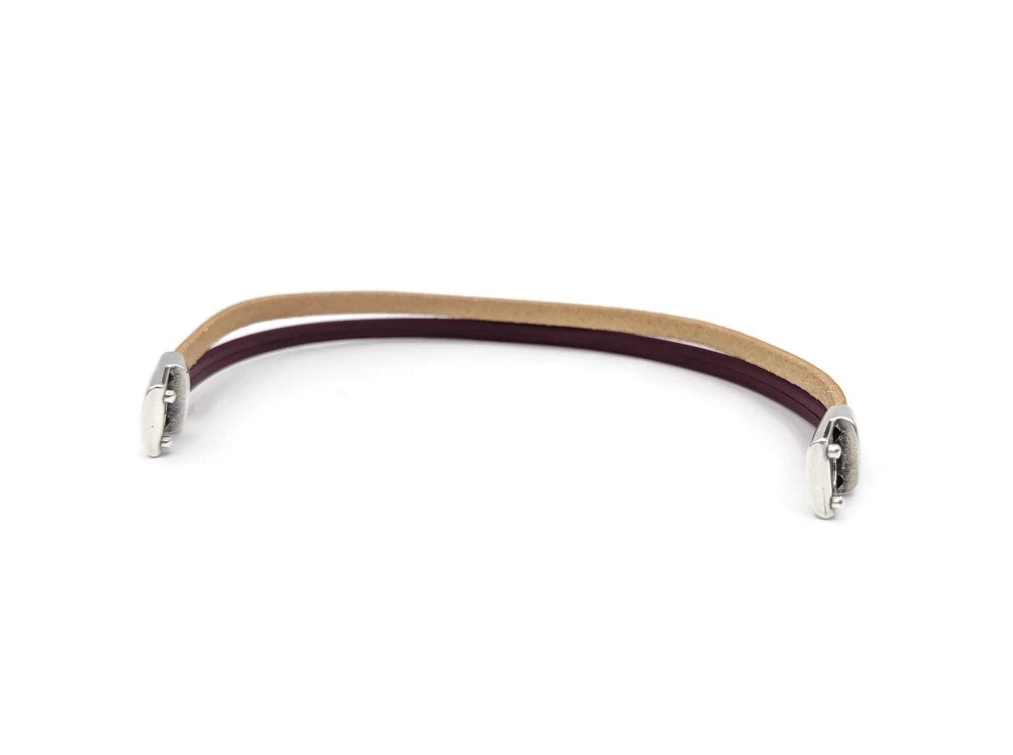 Head & Neck Cancer Awareness Bracelet with Magnetic Clasp