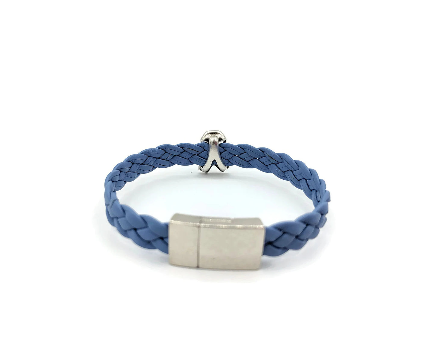 Periwinkle Braided Leather | Stomach Cancer l Anorexia l Esophageal Cancer l Gastric Cancer l Small Intestine Cancer
