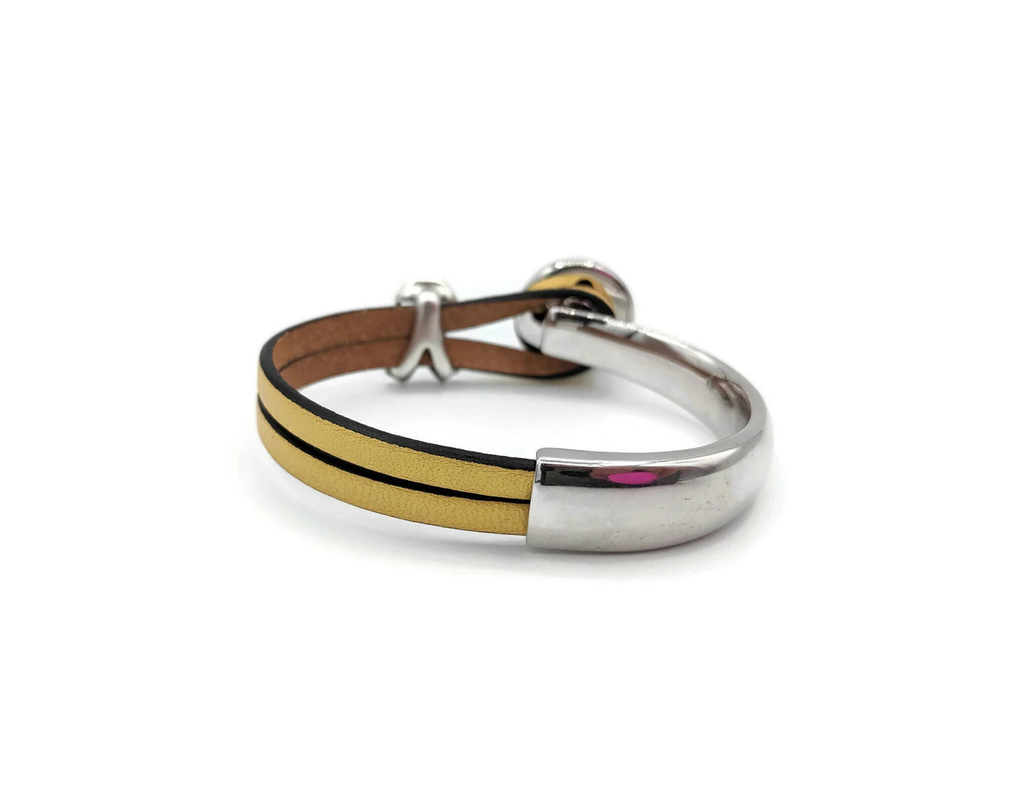 Childhood Cancer Tree of Life Half Cuff Bracelet