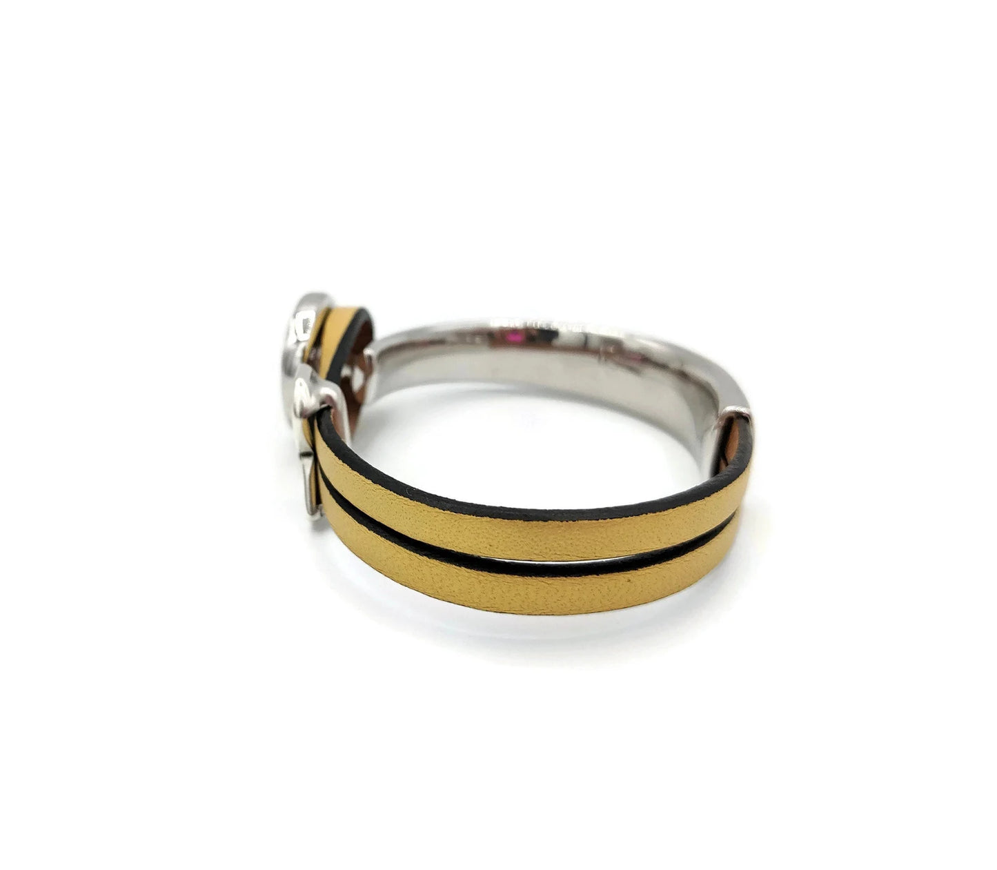 Childhood Cancer Tree of Life Half Cuff Bracelet