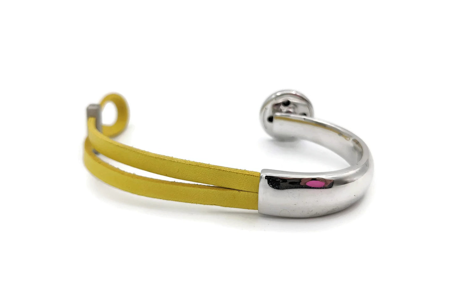 Sarcoma/Bone Cancer Tree of Life Half Cuff Bracelet