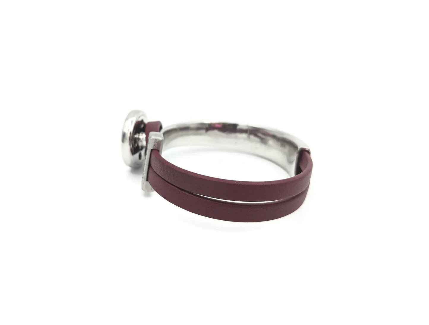 Multiple Myeloma Tree Of Life Leather Bracelet