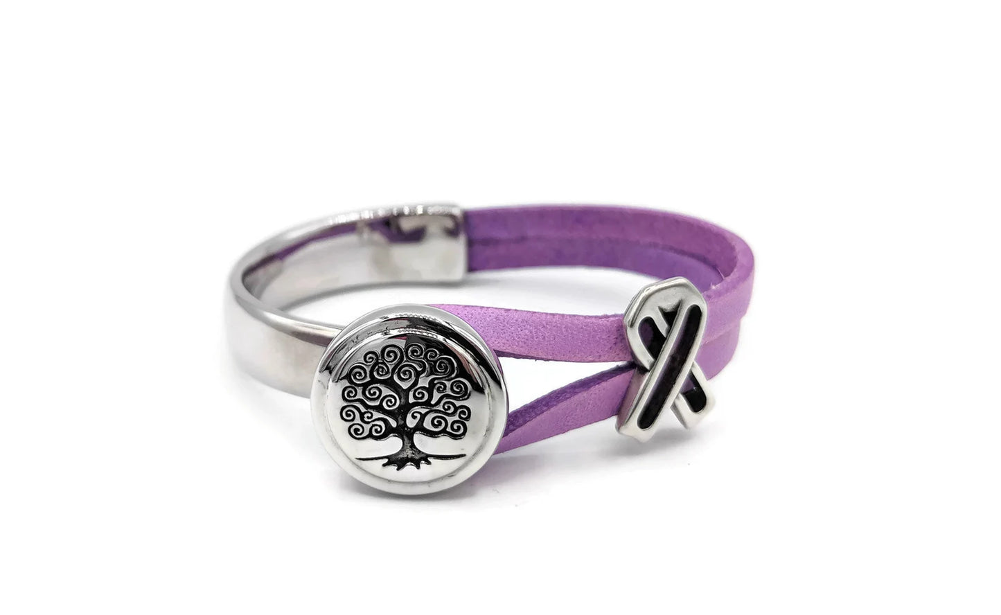ALL Cancer Awareness Ribbon Bracelet