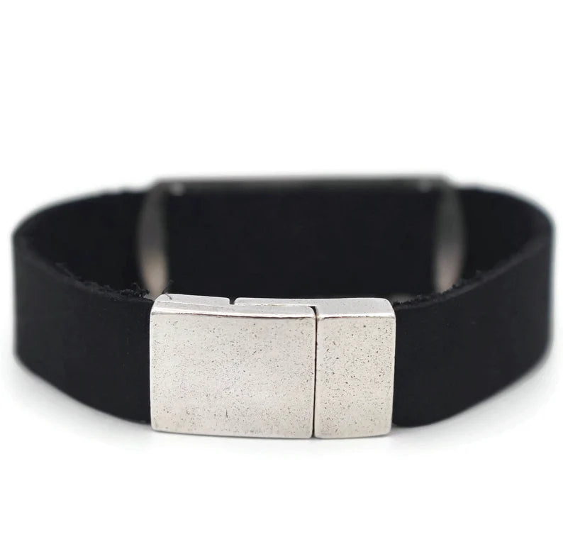 "True Love Waits" Leather Bracelet