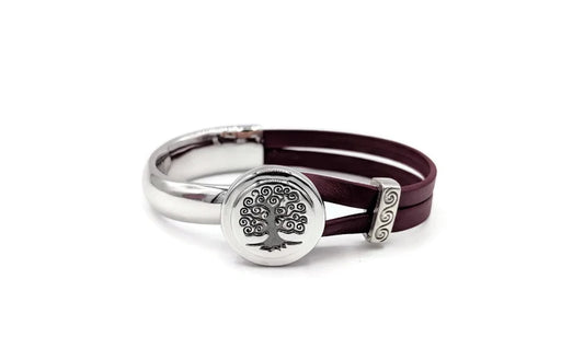 Tree of Life Bracelet with Wave Slider