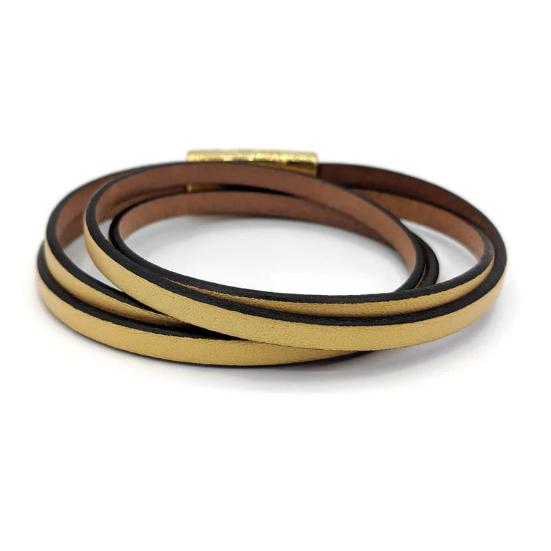Leather Wrap Bracelet