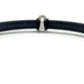 Dark Blue Licorice Leather Magnetic Bracelet