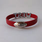 WEST Bling Bracelet with magnetic FOOTBALL clasp